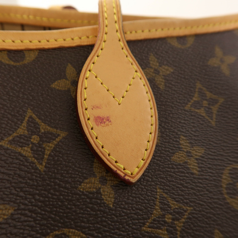LOUIS VUITTON Monogram Neverfull GM金扣手挽袋-18