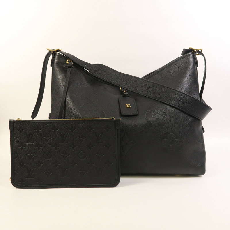 LOUIS VUITTON Monogram Empreinte CarryAll金扣肩背袋-8