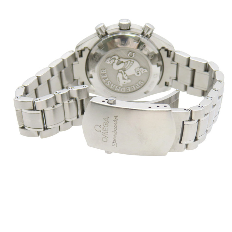 歐米茄超霸系列賽車腕錶 326.30.40.50.01.001 自動機械錶 不鏽鋼錶殼 黑色錶盤 0425-3