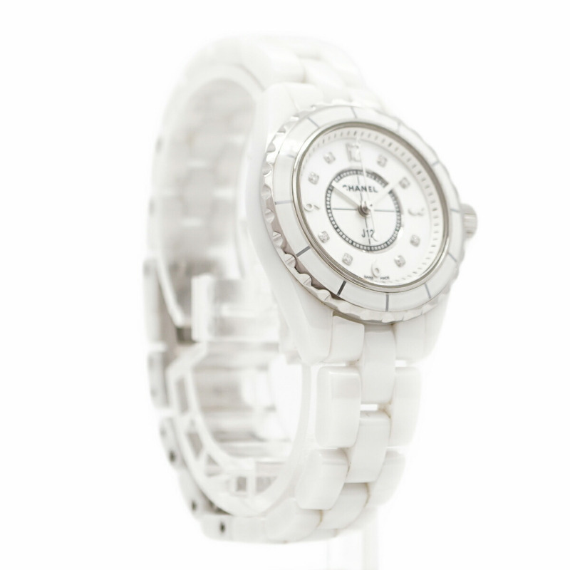 香奈兒 J12 H2570 白色錶盤女錶-3