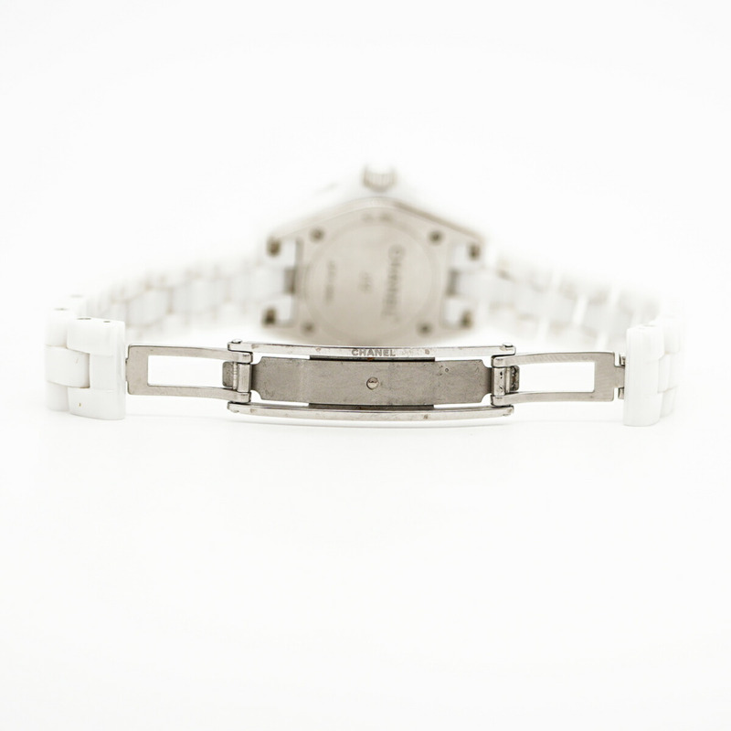 香奈兒 J12 H2570 白色錶盤女錶-4