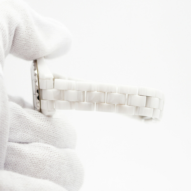 香奈兒 J12 H2570 白色錶盤女錶-6