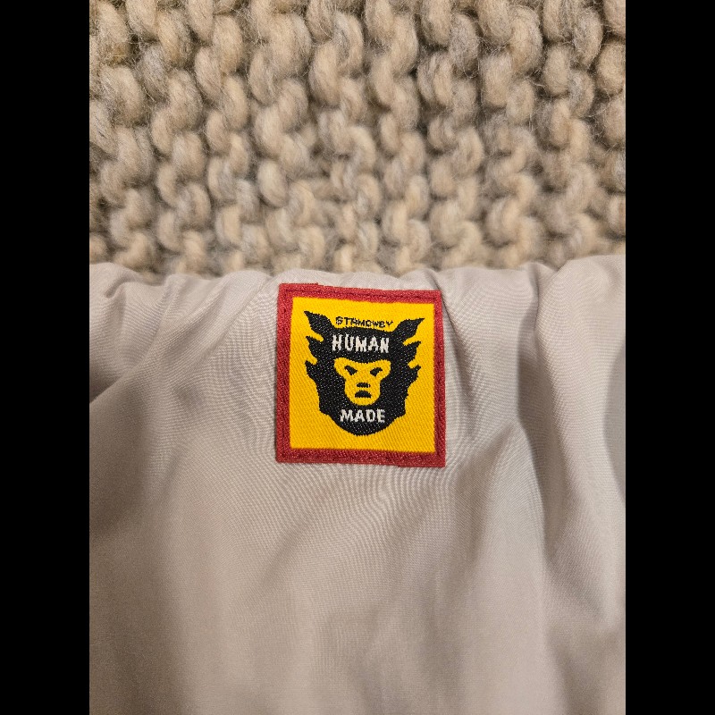 HUMAN MADE北極熊羊毛外套POLAR BEAR COWICHIAN-8