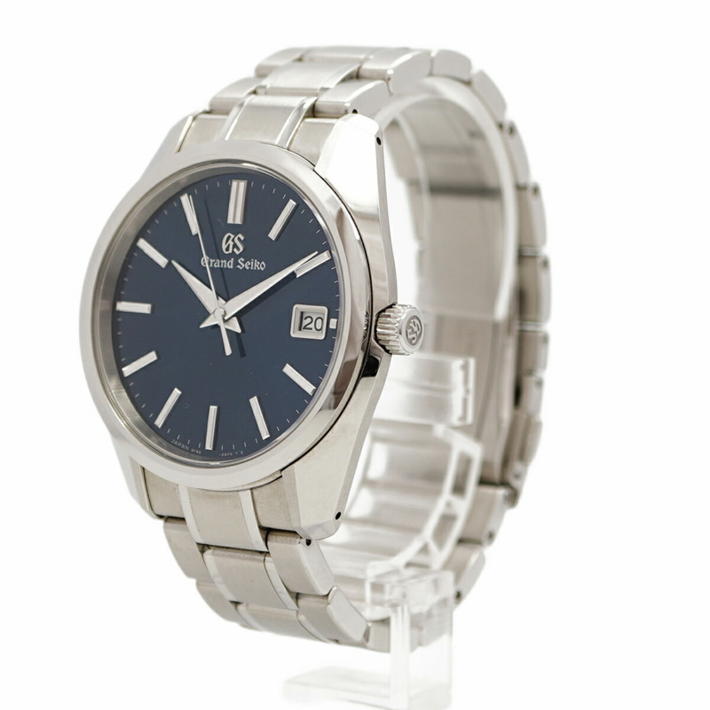 精工 Grand SBGV239 9F82-0AA0 藍色錶盤男士腕錶-2