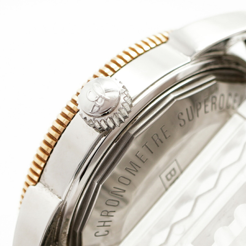 百年靈超級海洋文化系列 UB2010 黑色錶盤男士腕錶-11