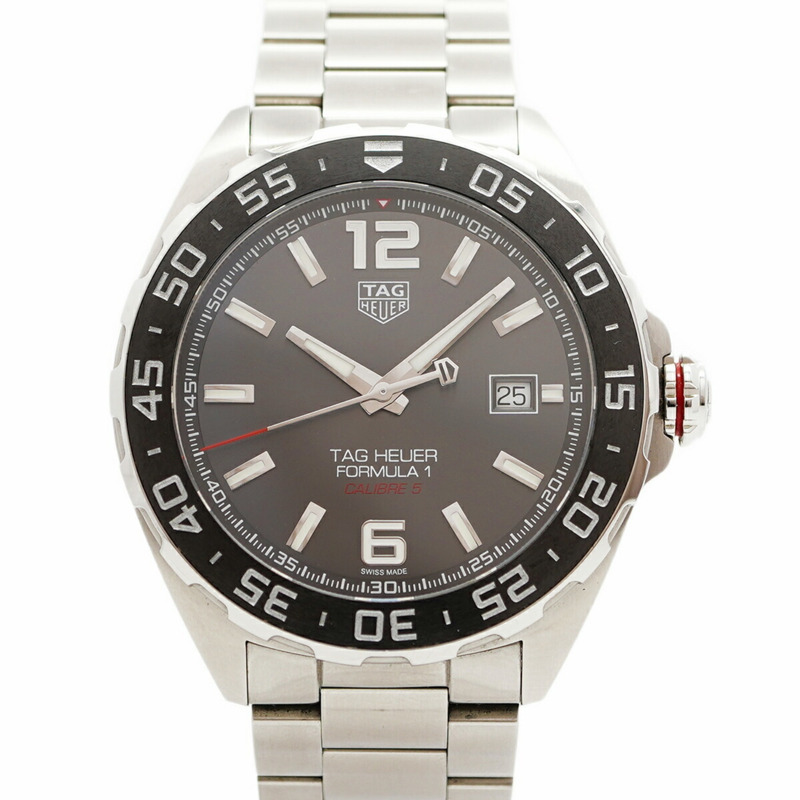 TAG Heuer Formula 1 WAZ2011 男士腕錶，灰色錶盤-0