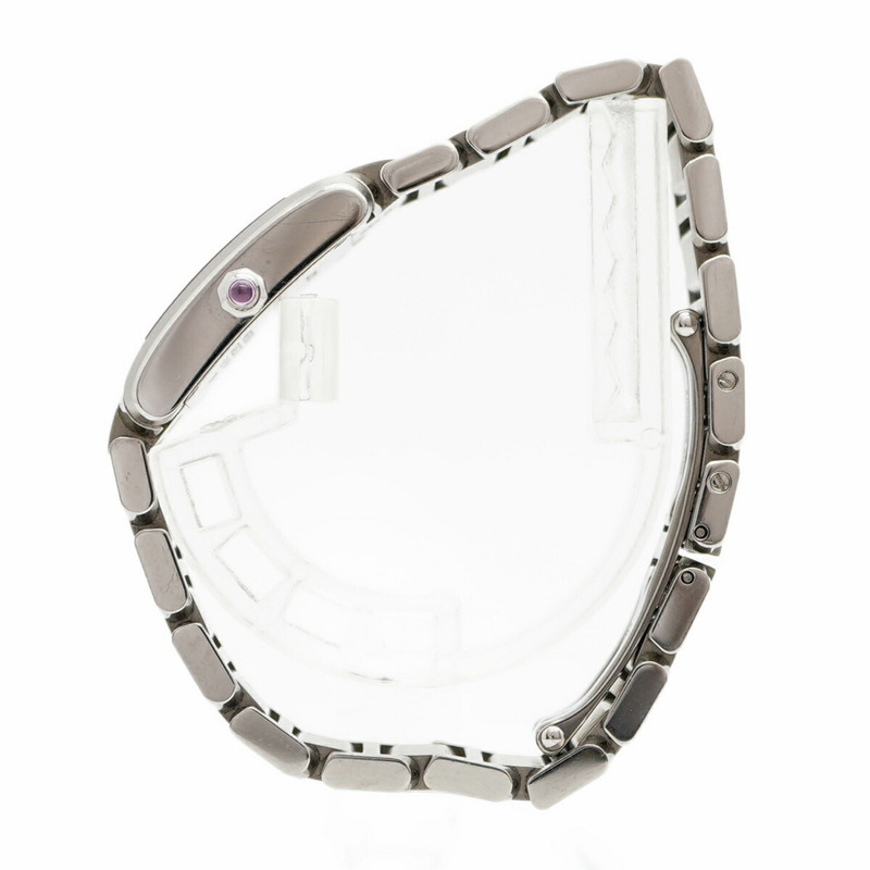 卡地亞 Tank Française SM W51028Q3 粉紅錶盤女錶-8