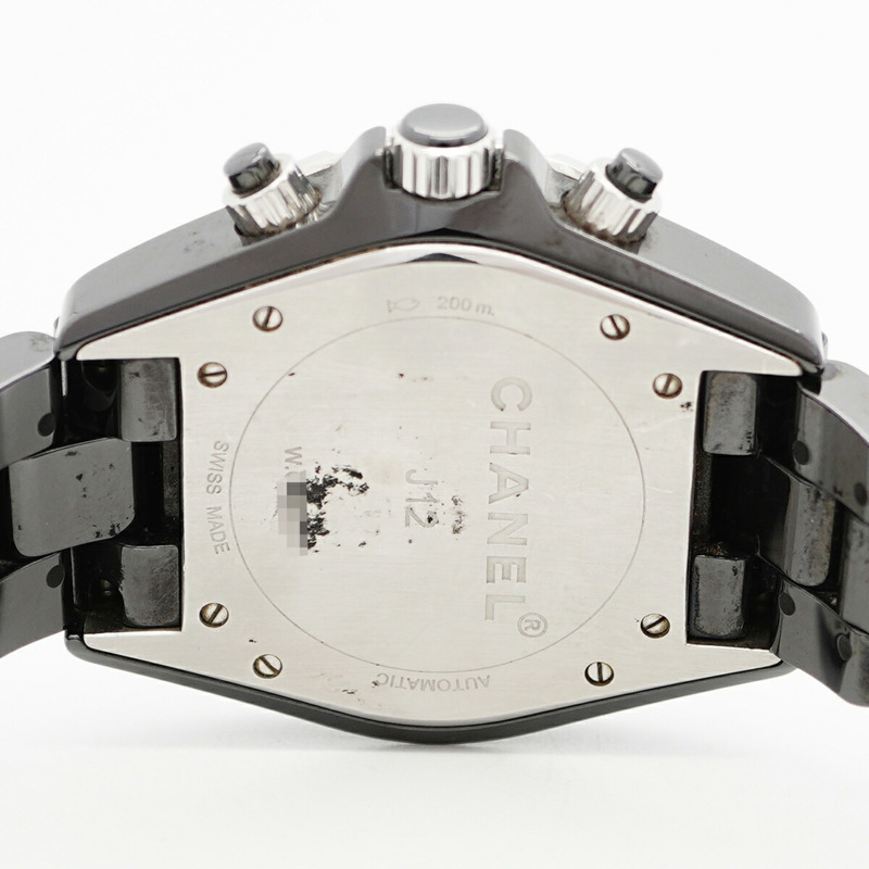 香奈兒 J12 H2419 黑色錶盤男士腕錶-5