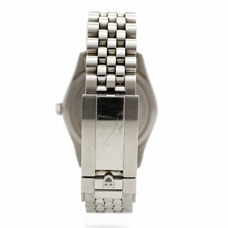 帝舵碧灣系列79640炭灰色錶盤男士腕錶-8