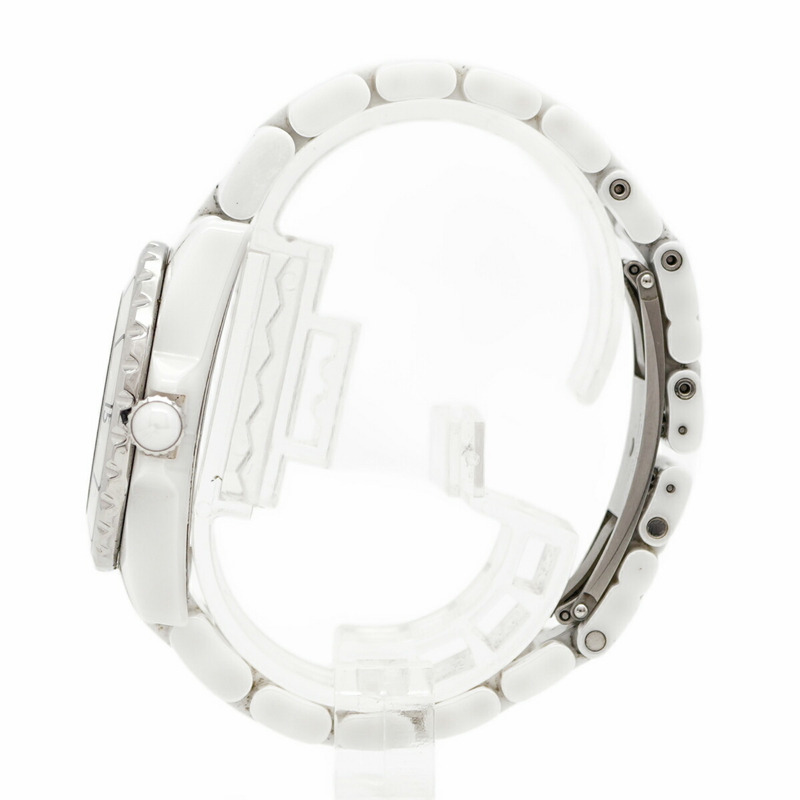 香奈兒 J12 H1628 白色錶盤女錶-9