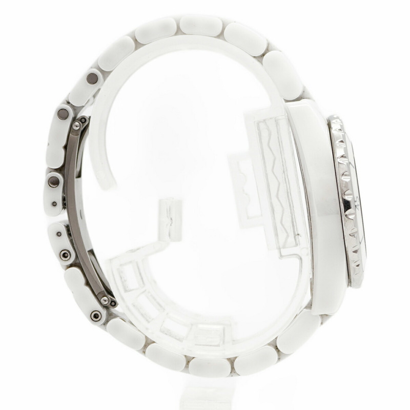 香奈兒 J12 H1628 白色錶盤女錶-10