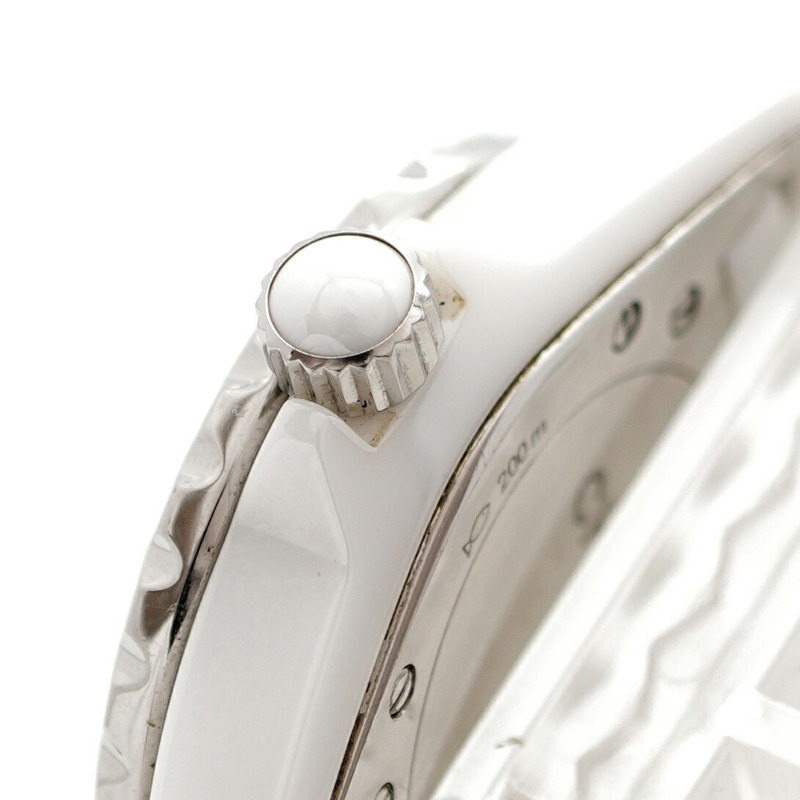 香奈兒 J12 H1628 白色錶盤女錶-11