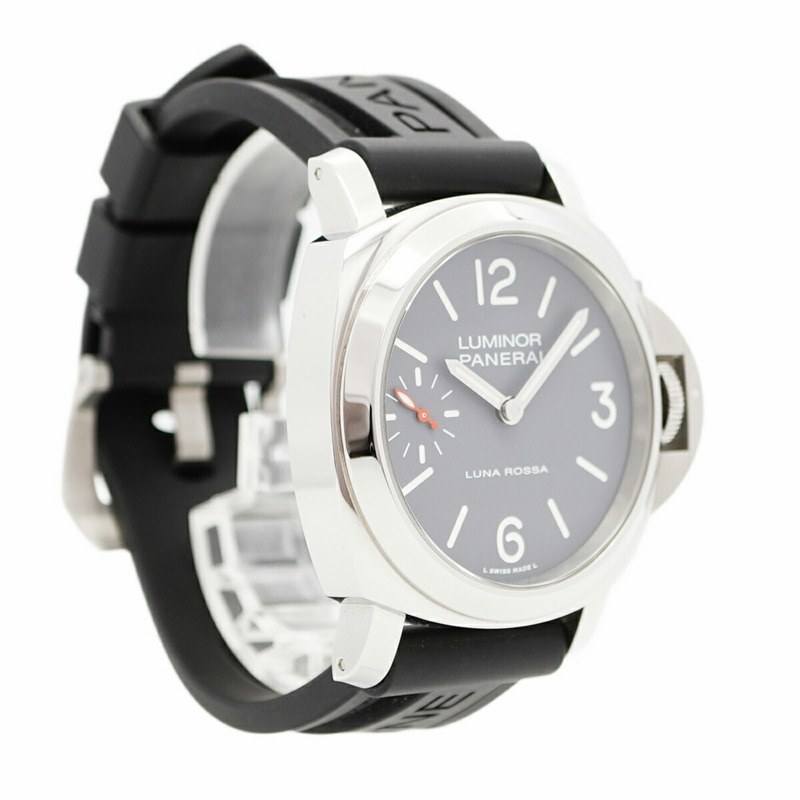 沛納海 Luminor PAM01653 灰色錶盤男士腕錶-3