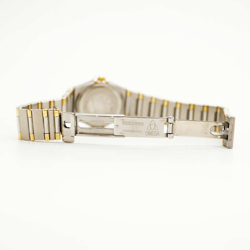 歐米茄星座系列 1362.70 白色錶盤女錶-4