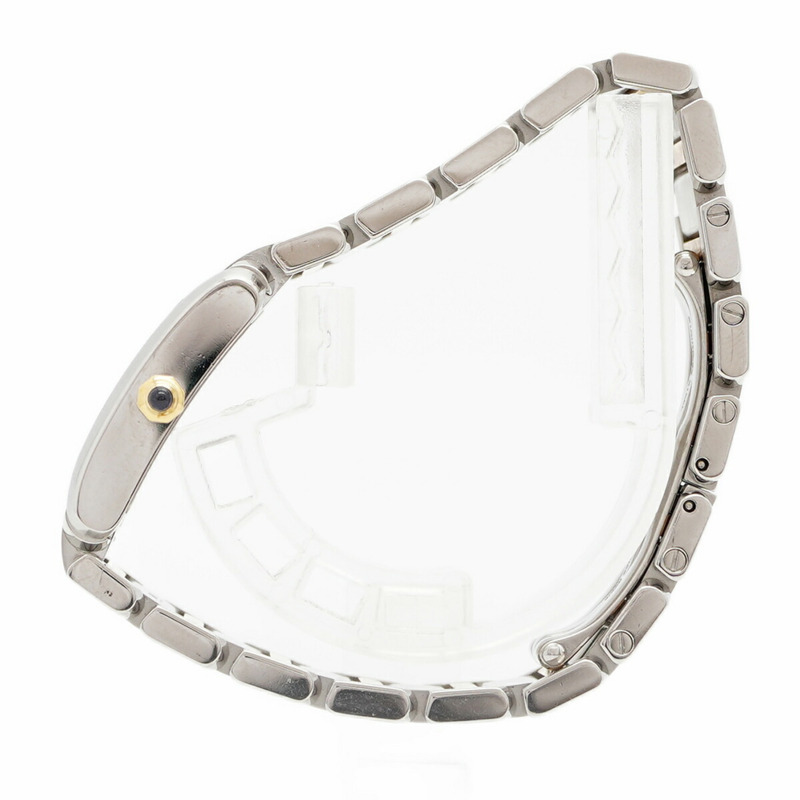 卡地亞 Tank Française SM 雙色腕錶 W51007Q4 白色錶盤 女士款-9