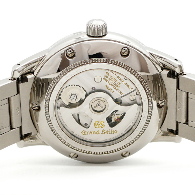 精工 Grand SBGJ249 9S86-00N0 藍色錶盤男士腕錶-5