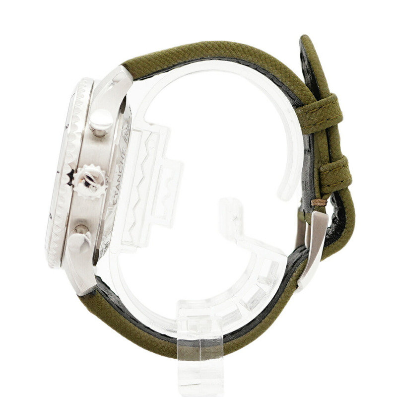 百年靈飛行員8型AB0119綠色錶盤男士腕錶-8