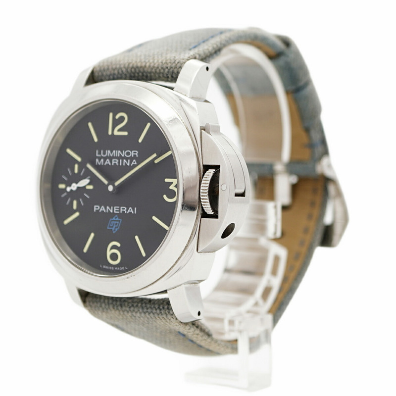 沛納海 Luminor Marina PAM00777 黑色錶盤男士腕錶-2