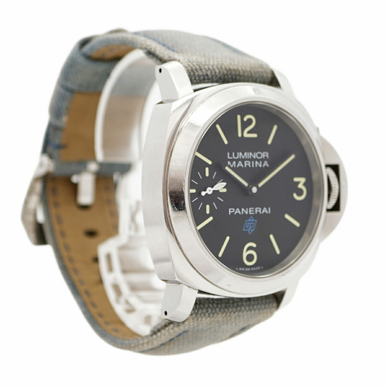 沛納海 Luminor Marina PAM00777 黑色錶盤男士腕錶-3