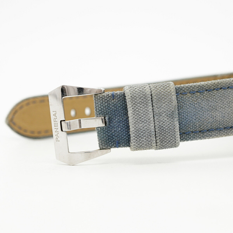 沛納海 Luminor Marina PAM00777 黑色錶盤男士腕錶-4