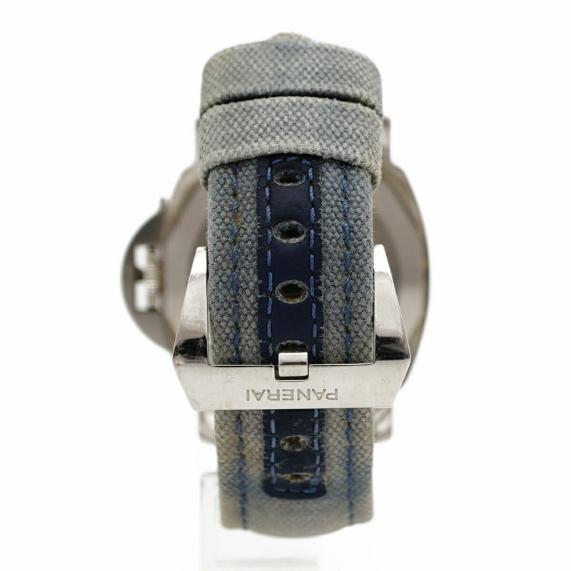 沛納海 Luminor Marina PAM00777 黑色錶盤男士腕錶-8