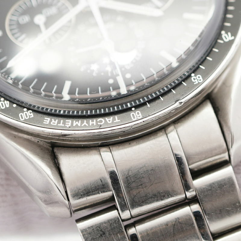 歐米茄超霸系列3576.50黑色錶盤男士腕錶-7