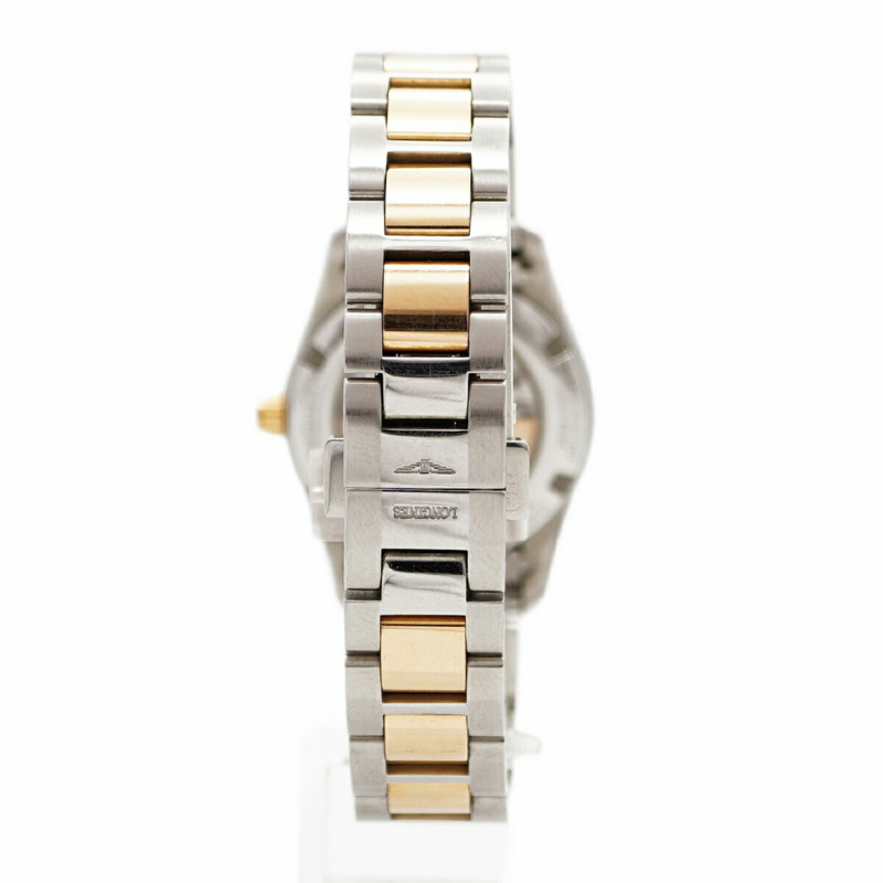 浪琴錶 Conquest Classic L2.285.5.88.7 白色錶盤小姐腕錶-7