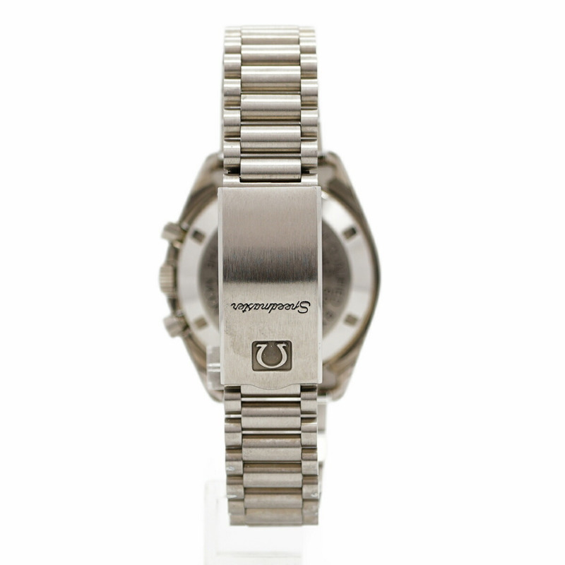 歐米茄超霸系列145.022黑色錶盤男士腕錶-8