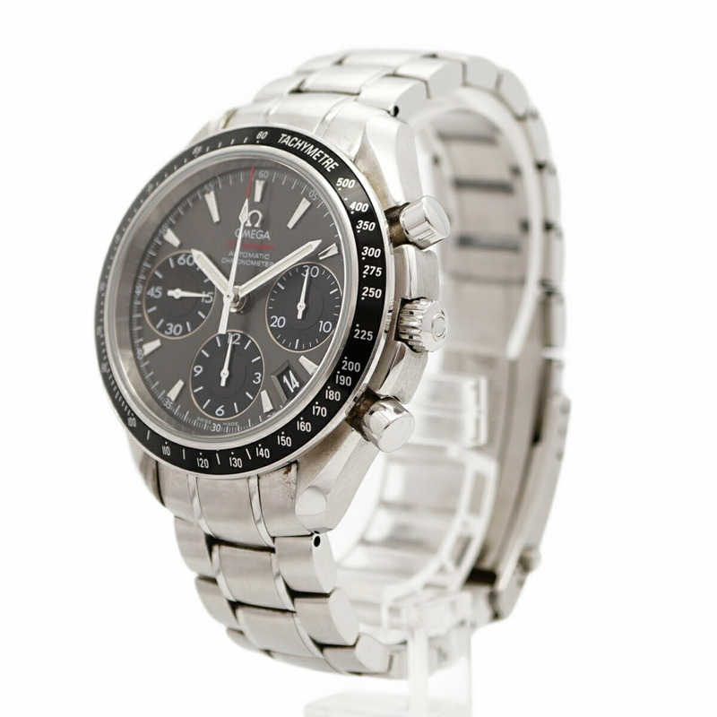 歐米茄超霸系列 323.30.40.40.06.001 灰色錶盤男士腕錶-2