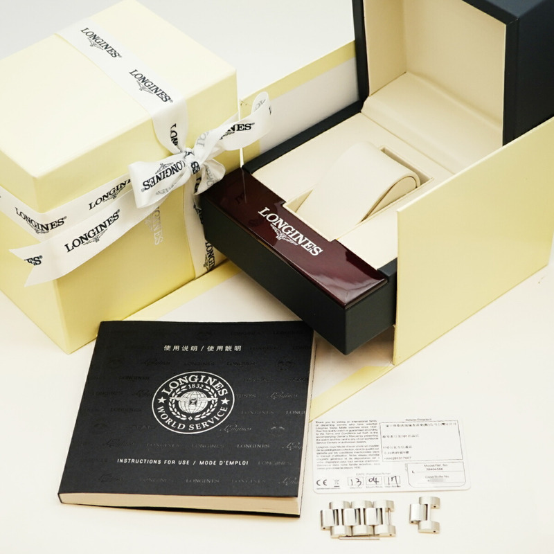 浪琴錶 HydroConquest L3.840.4.56.6 黑色錶盤男士腕錶-1