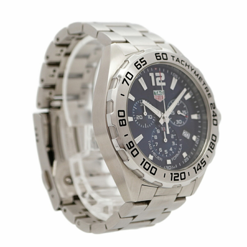 TAG Heuer 豪雅一級方程式 CAZ101K 海軍藍錶盤男士腕錶-3