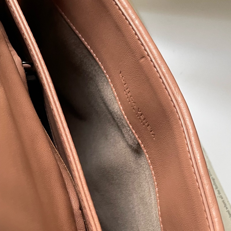 ▪️富貴選物FUGUEI▪️BV 藕粉色細編織肩背兩用包-13