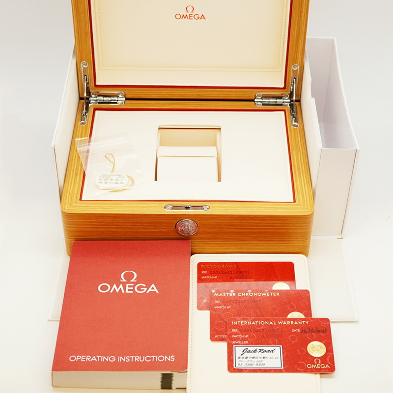 歐米茄海馬系列 220.12.41.21.03.001 海軍藍錶盤男士腕錶-1