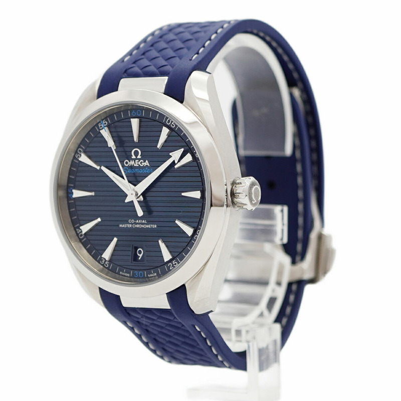 歐米茄海馬系列 220.12.41.21.03.001 海軍藍錶盤男士腕錶-2