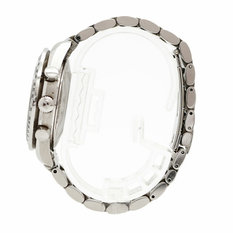 歐米茄超霸系列3513.30銀色錶盤男士腕錶-9