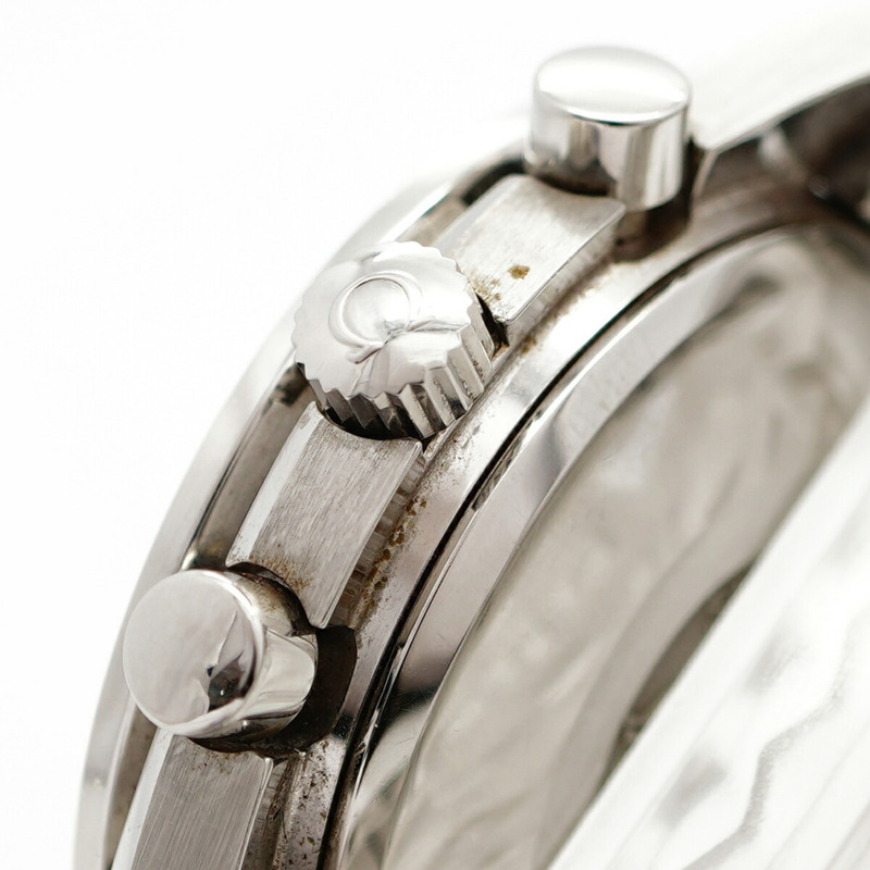 歐米茄超霸系列3513.30銀色錶盤男士腕錶-11