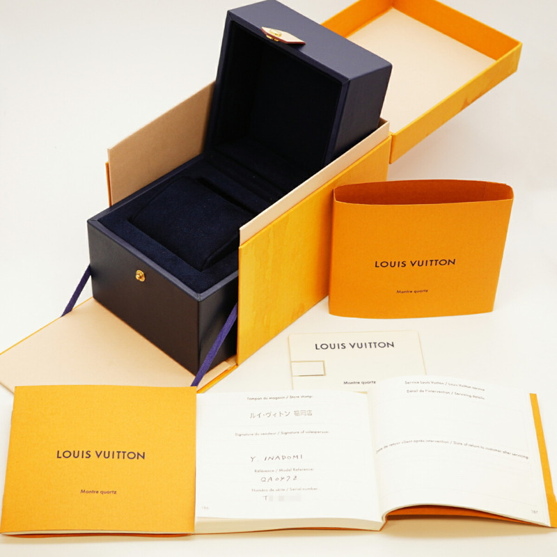 路易威登 Tambour QA047Z 黑色錶盤小姐腕錶-1