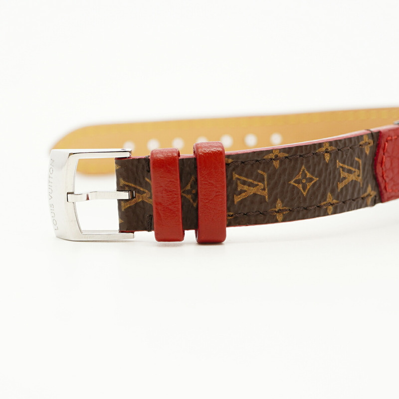 路易威登 Tambour QA047Z 黑色錶盤小姐腕錶-4