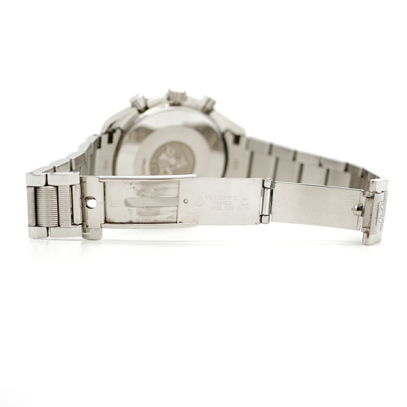 歐米茄超霸系列3515.73藍色錶盤男士腕錶-4