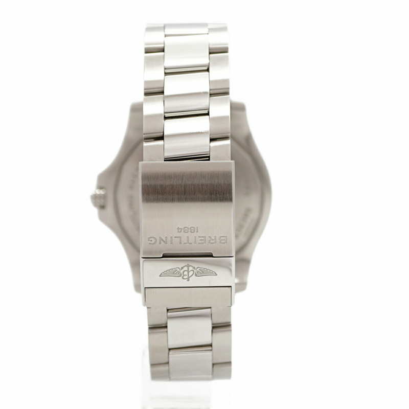 百年靈復仇者GMT A32395海軍藍錶盤男士腕錶-8