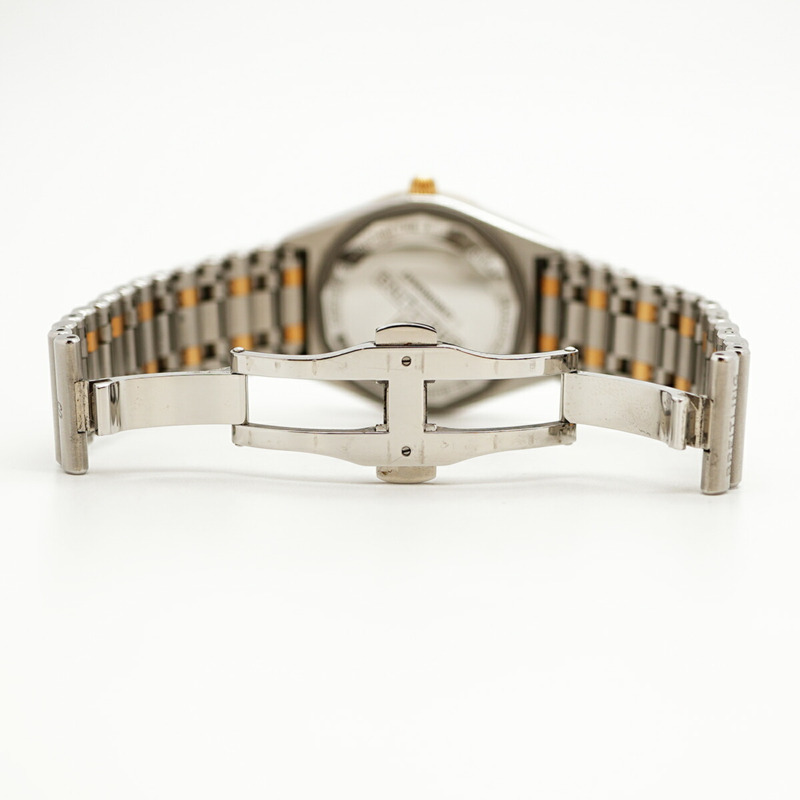 百年靈 Chronomat U77310 白色錶盤小姐腕錶-4