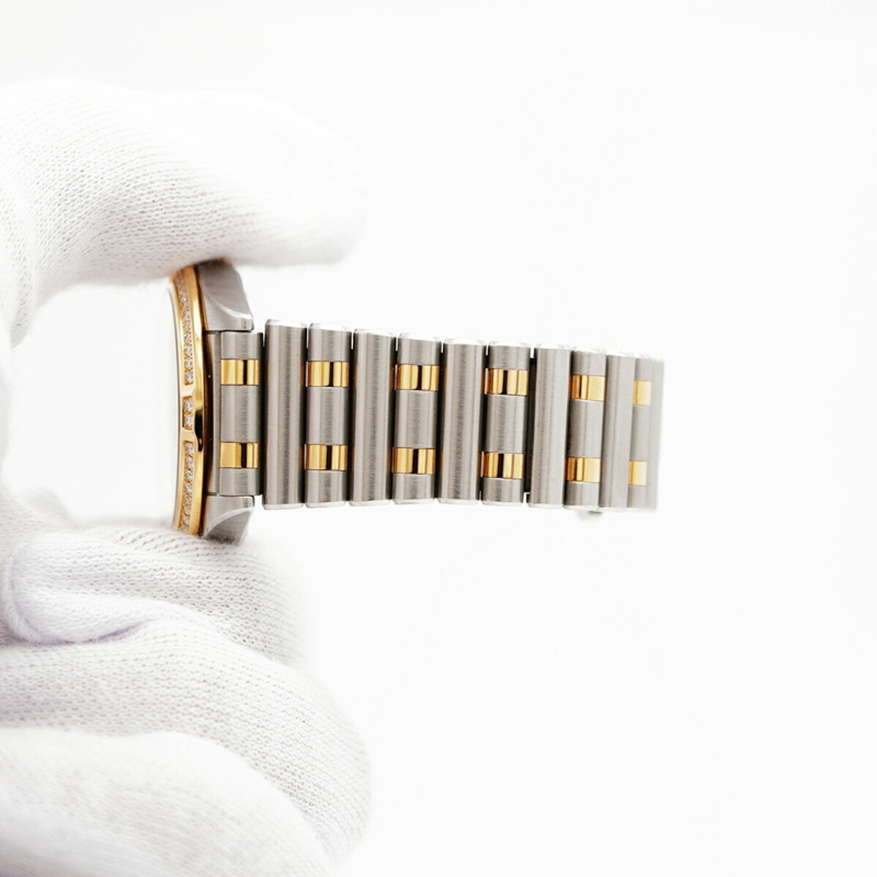 百年靈 Chronomat U77310 白色錶盤小姐腕錶-6