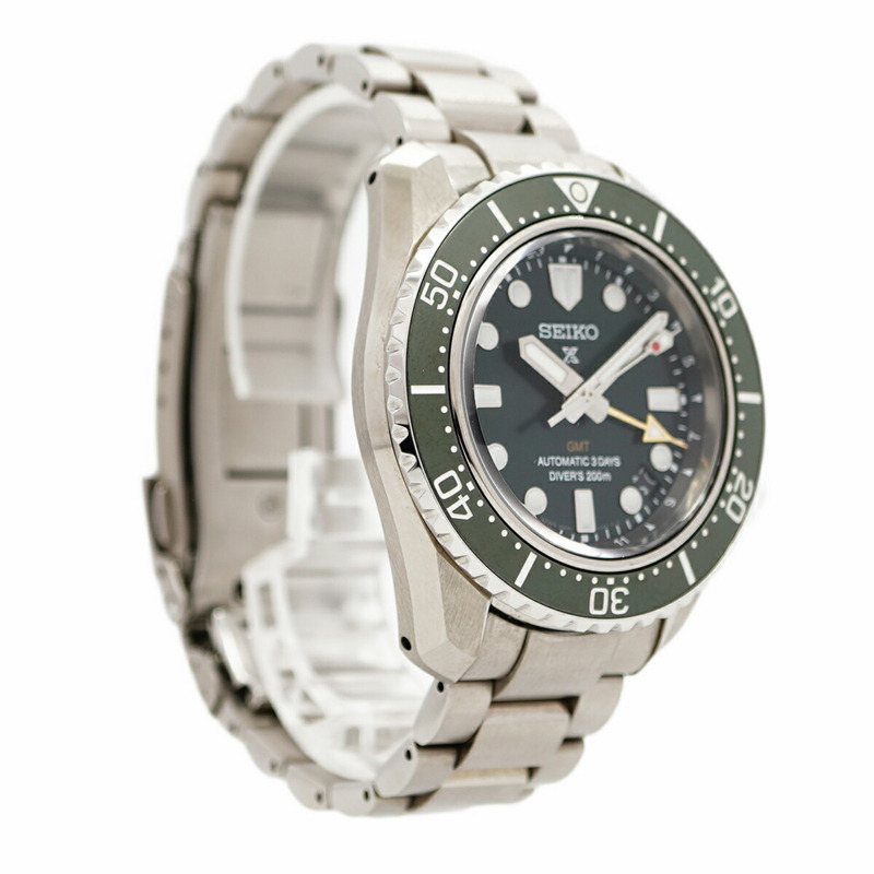 精工 Prospex SBEJ009 6R64-00D0 綠色錶盤男士腕錶-2