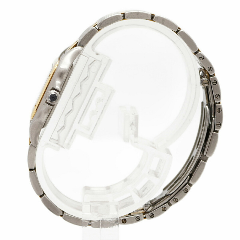 卡地亞 Panthère SM 雙色腕錶 W25029B6 白色錶盤 女士款-8