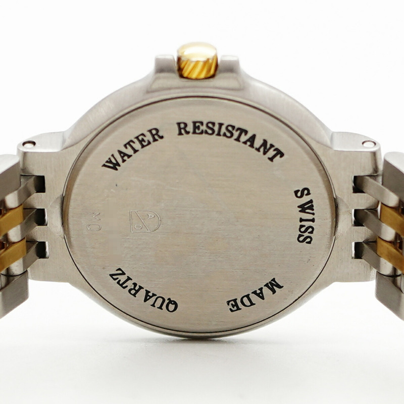 登喜路精英系列金錶盤女士腕錶-4