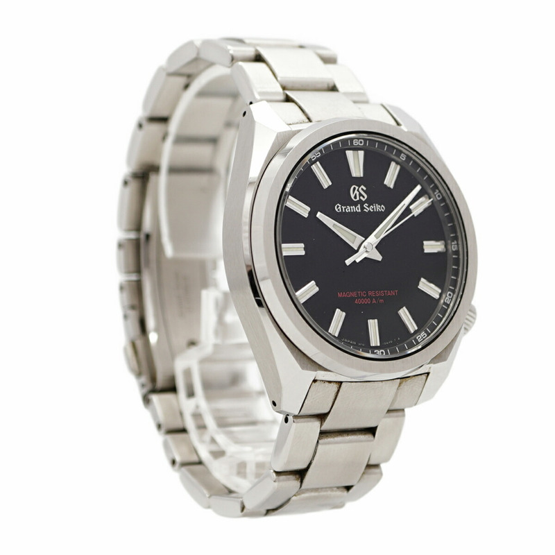 精工 Grand SBGX343 9F61-0AN0 黑色錶盤男士腕錶-2