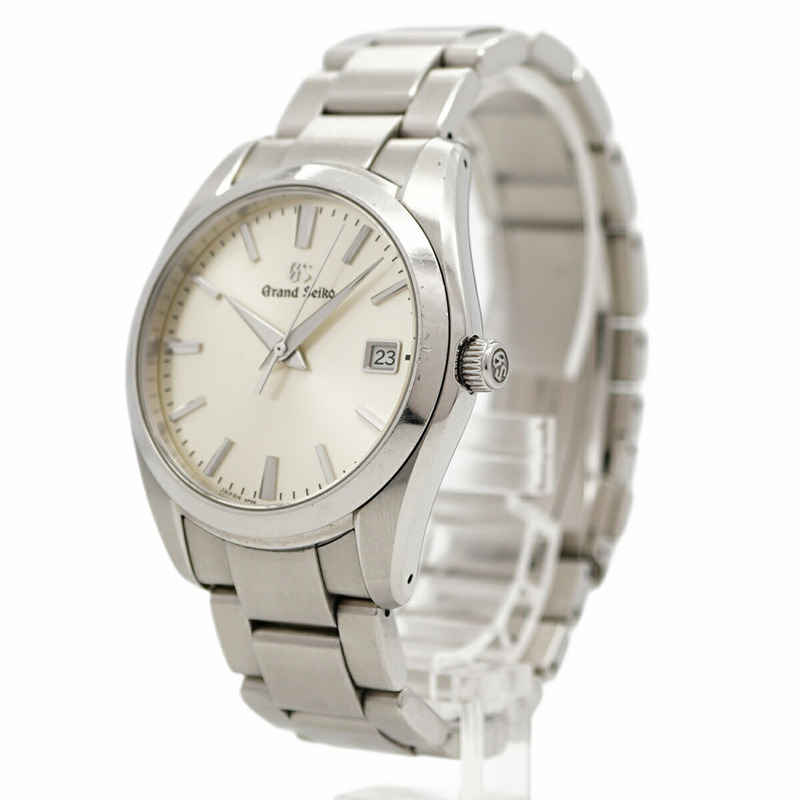 精工 Grand SBGX263 9F62-0AB0 銀色錶盤男士腕錶-1
