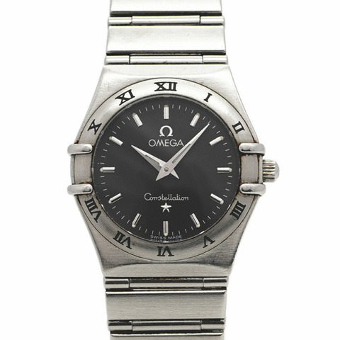 歐米茄星座系列 1572.40 黑色錶盤女錶