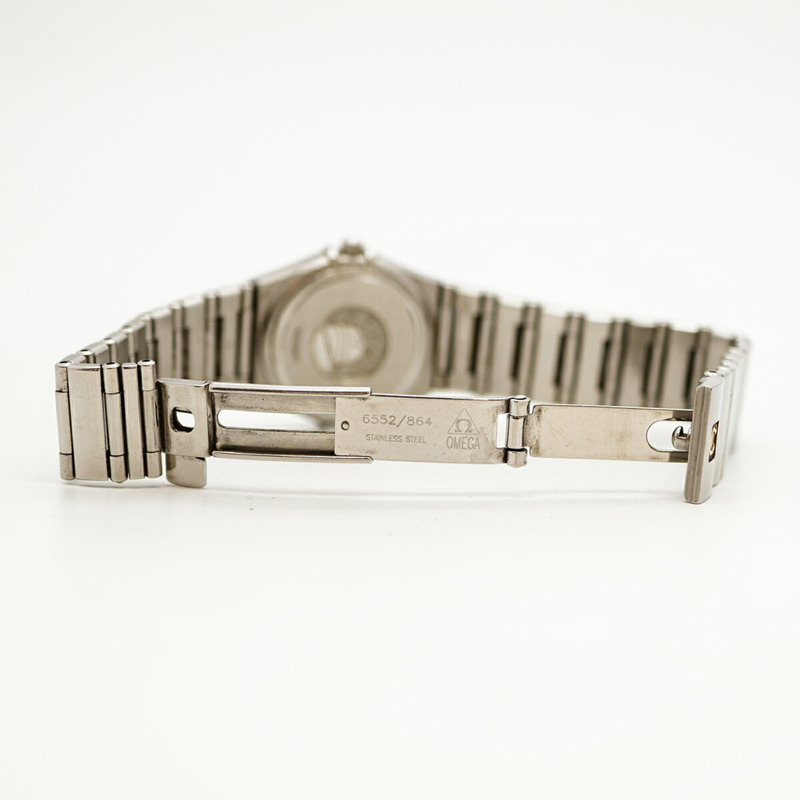 歐米茄星座系列 1572.40 黑色錶盤女錶-4