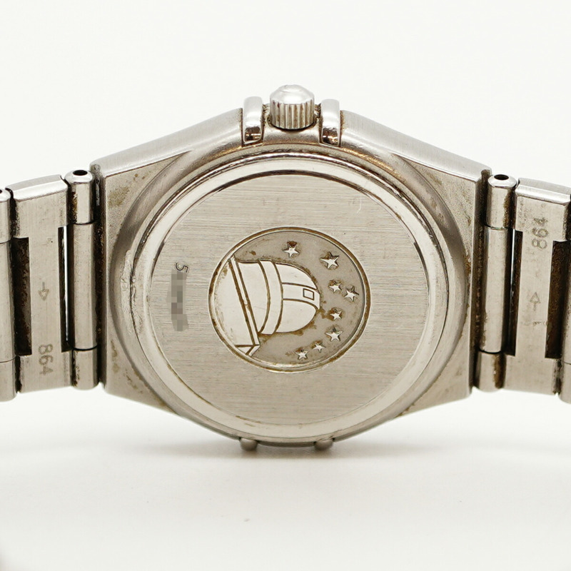 歐米茄星座系列 1572.40 黑色錶盤女錶-5